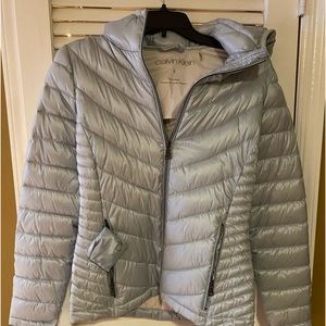 Calvin Klein packable lightweight down jacket size small